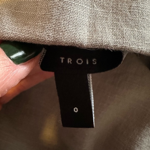 CRAWFORD MIDI DRESS IN SLATE (size 0; XS) - Picture 4 of 4